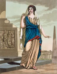 Cittadina romana antica, un foglio da 